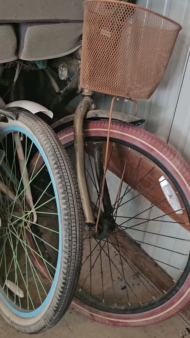 A rack full of burner bikes