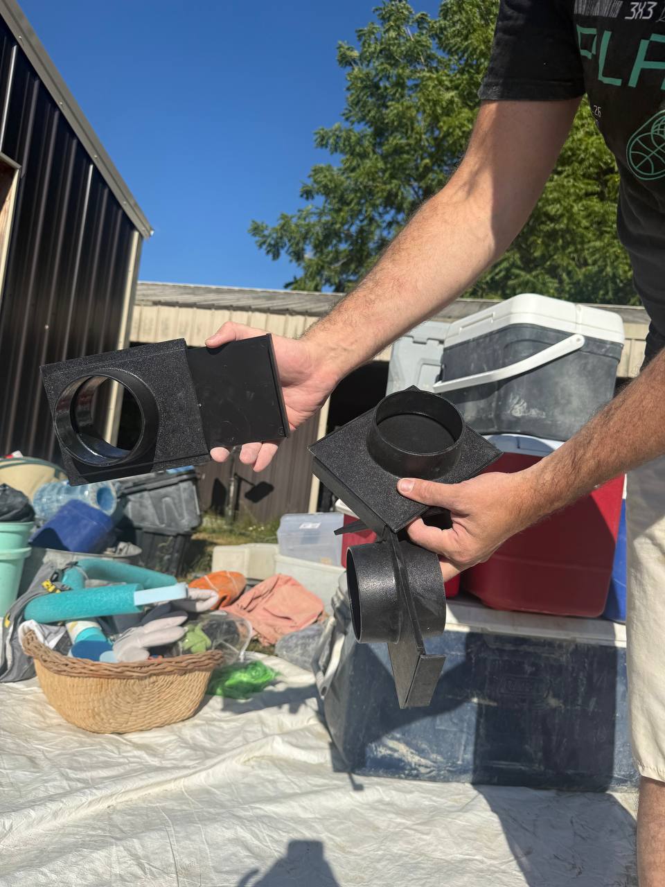 4 inch duct blast gates