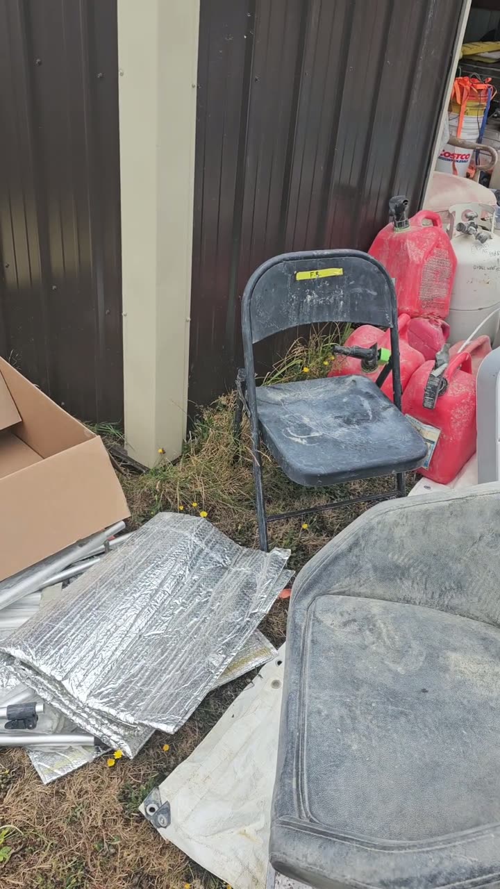 Gas cans and propane tanks